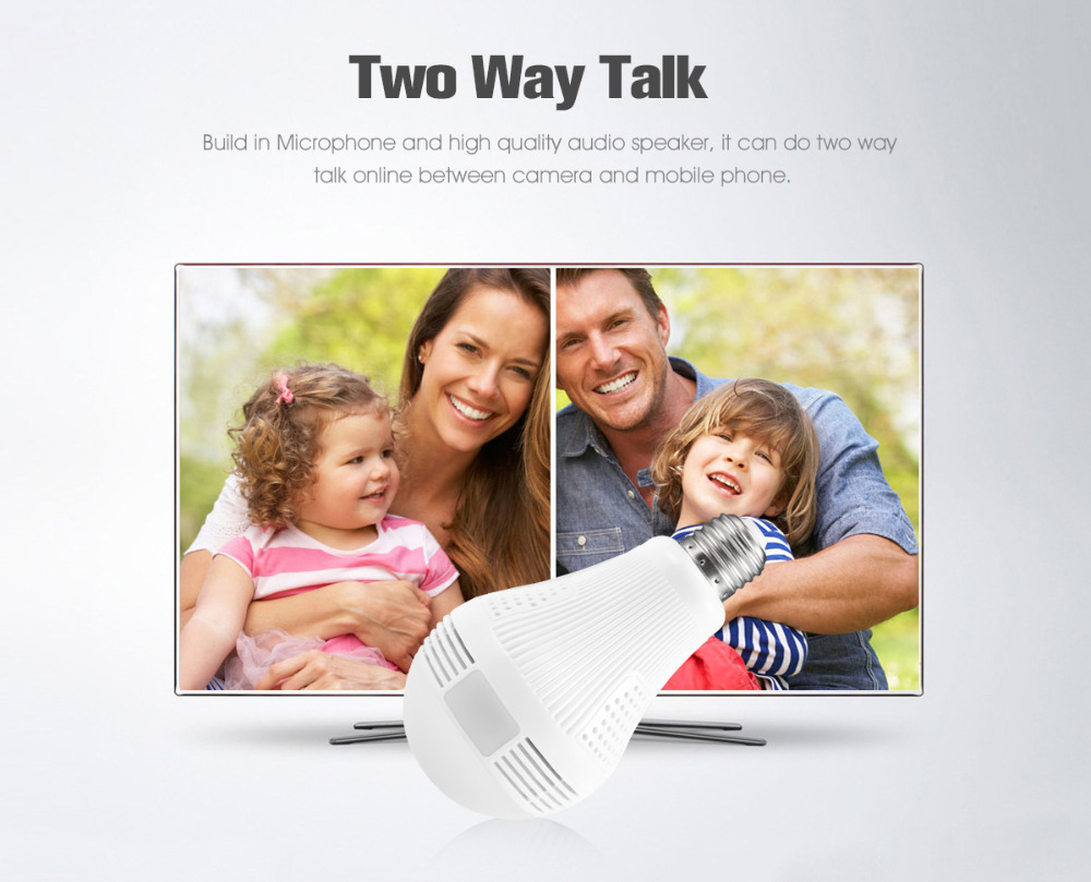 Bulb Camera Lcsee Cctv Security Ip Wireles VR 360 Cameras - Image 10