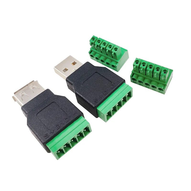 2PCS USB 2.0 solderless plug USB male female computer TV phone keyboard mouse connector USB plug - Image 6