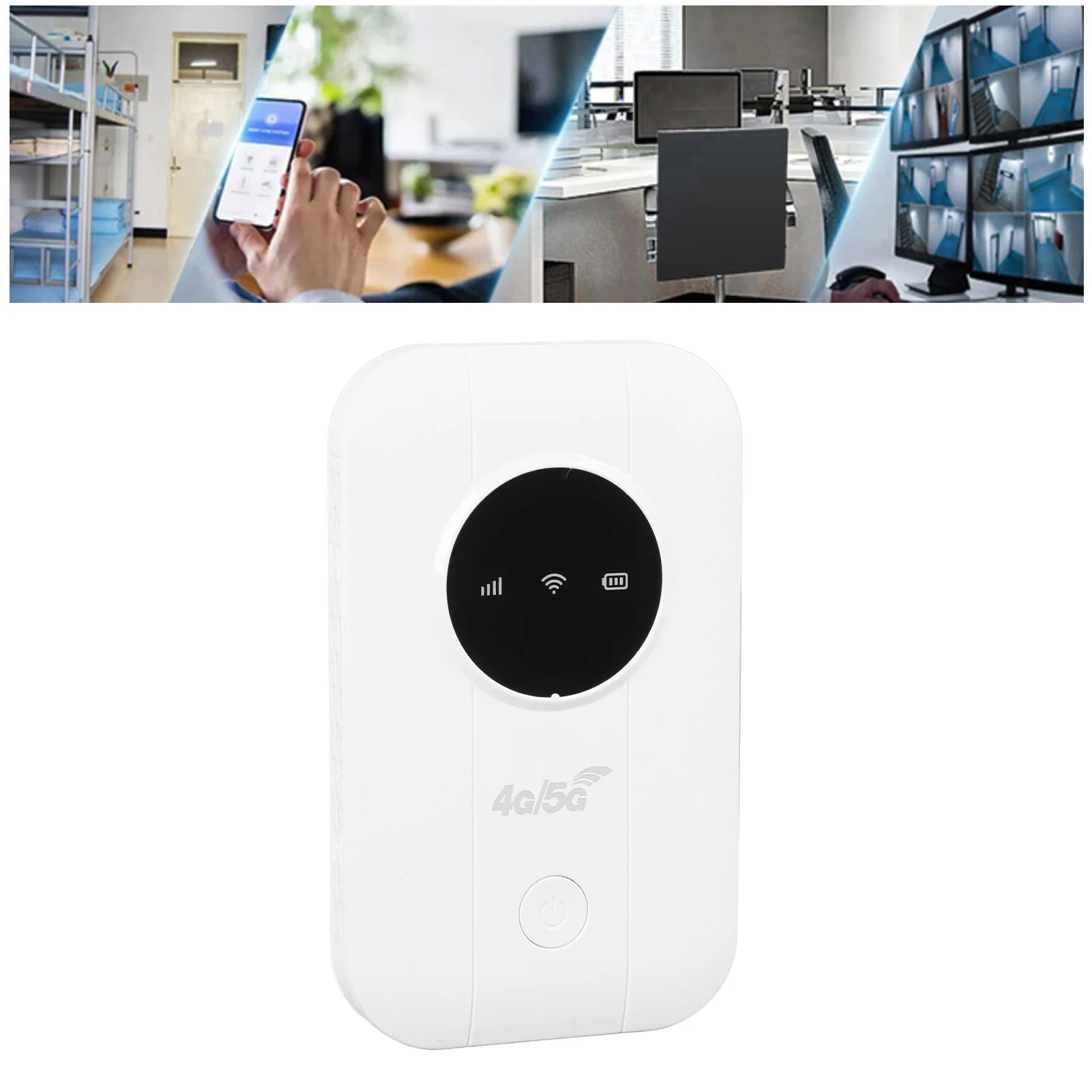 Portable 4G 5G Router with SIM Card Slot Durable 300Mbps Mobile Hotspot Connect Up to 10 Devices for Traveling Business Trips - Image 8