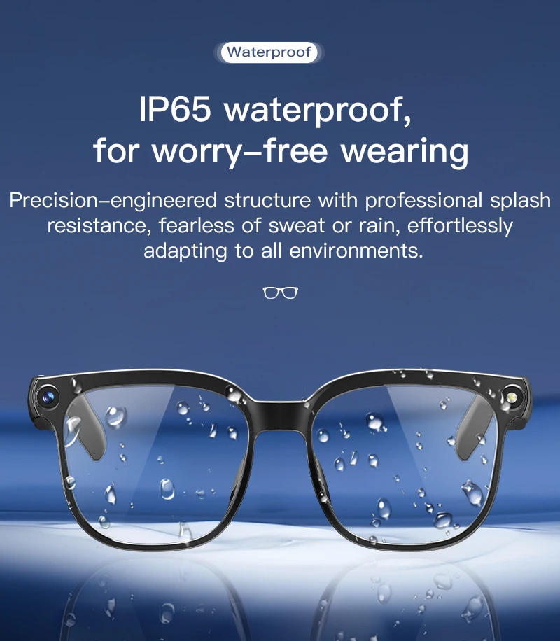 2026 New Smart AI Glasses 1080P HD Video Record Camera ChatGPT Bluetooth Call 32GB ROM Language Translation Music Sunglasses Men - Image 21