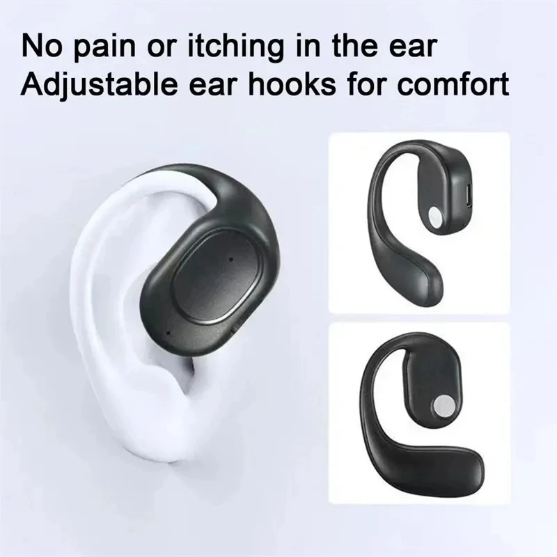 Wireless Headphones Bluetooth Headset With Microphone Bone Conduction Handsfree Noise Canceling Earphones For Driving Audifonos - Image 4