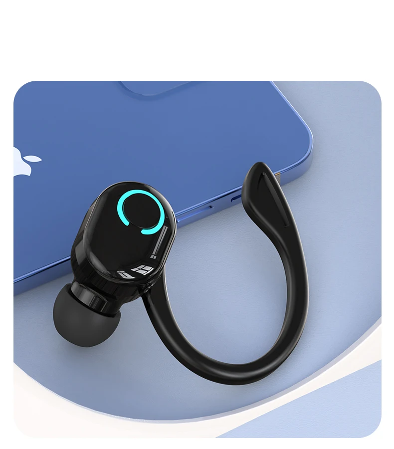 Wireless Bluetooth Earphones HIFI Bass With HD MIC Ear-Hook Earbuds Noise Cancelling Life Waterproof Game Sports Music Headsets - Image 29