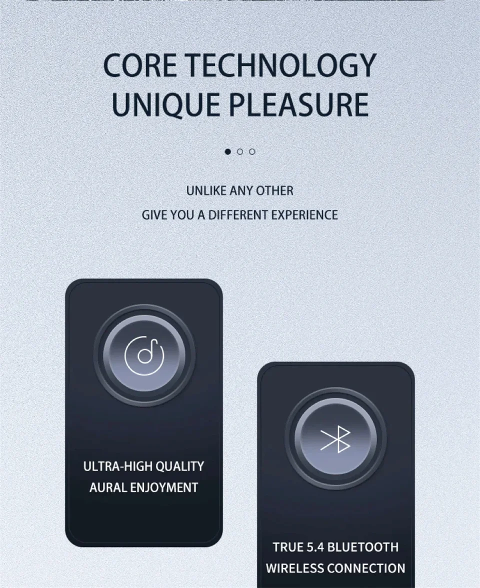 Wireless Headphones Bluetooth Headset With Microphone Bone Conduction Handsfree Noise Canceling Earphones For Driving Audifonos - Image 10