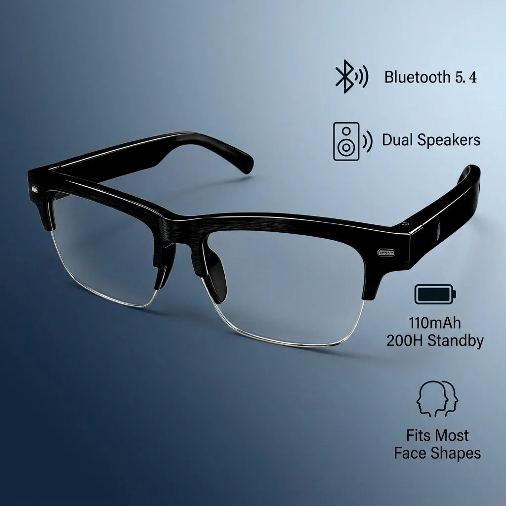Smart Glasses Ultra-Light Playback Open-Ear Speakers Sunglasses Polarized Lens Smartglasses Bluetooth Glasses for Sports Travel - Image 20