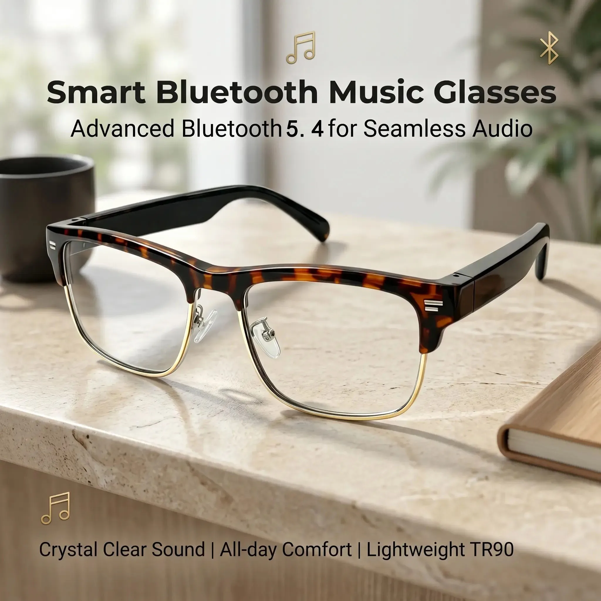 Smart Glasses Ultra-Light Playback Open-Ear Speakers Sunglasses Polarized Lens Smartglasses Bluetooth Glasses for Sports Travel - Image 21