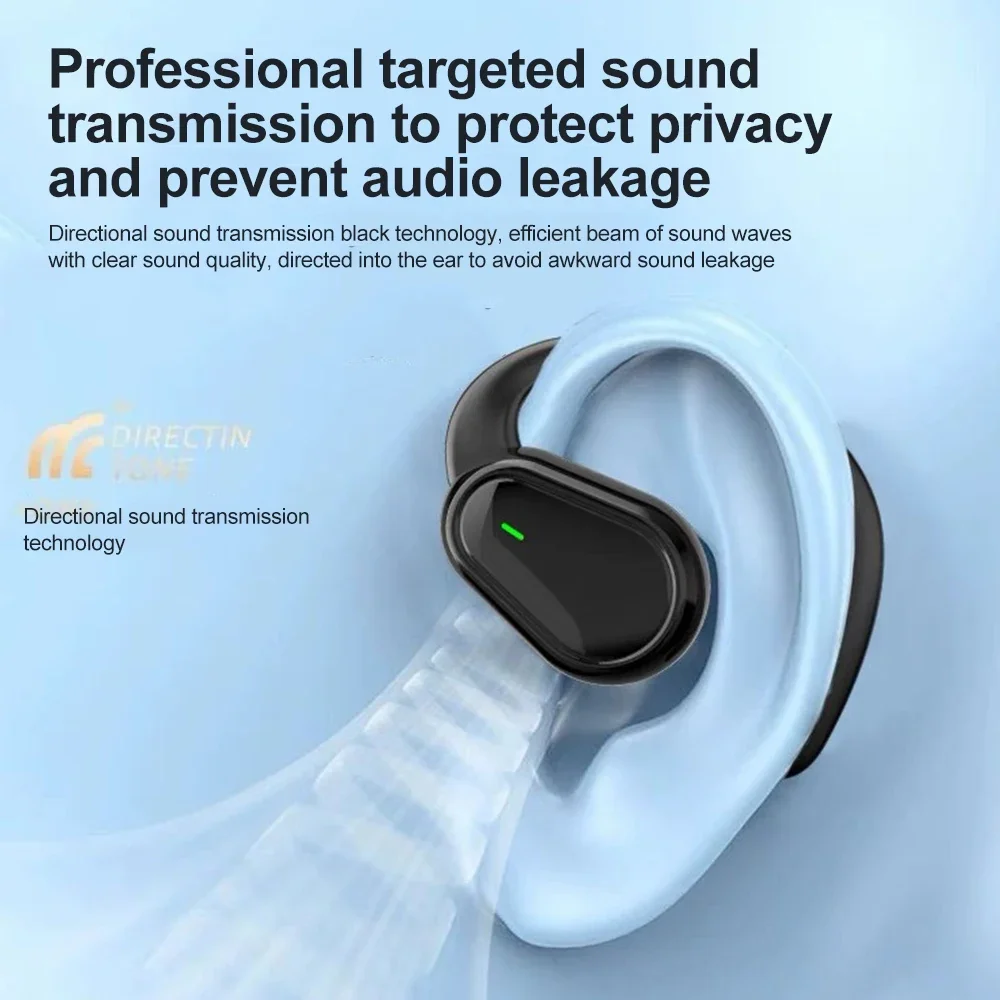 Bluetooth 5.3 Headphones Ear Hook Earphones Wireless Earphones HiFi Stereo Waterproof Headset Noise Reduction Earbuds for Xiaomi - Image 13