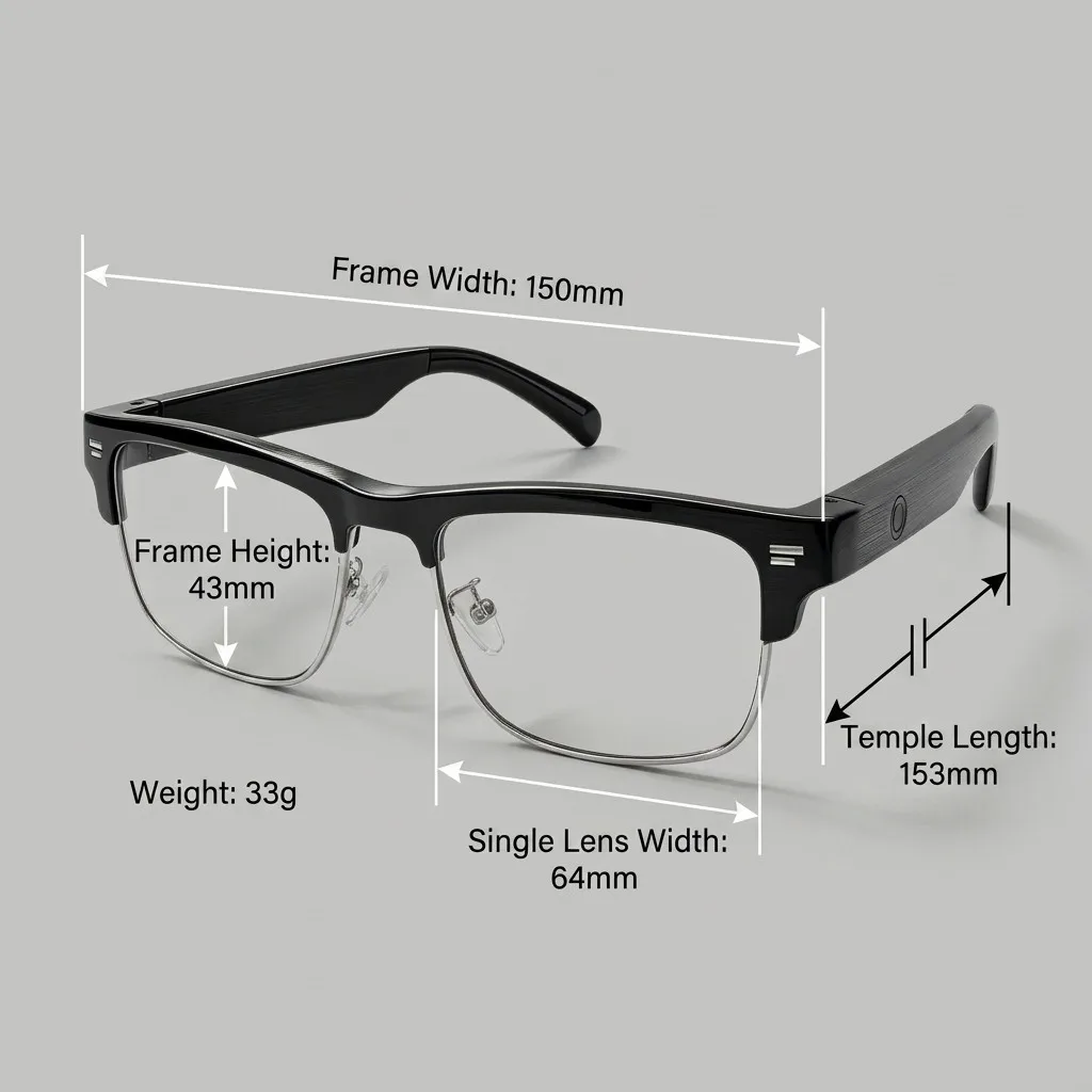 Smart Glasses Ultra-Light Playback Open-Ear Speakers Sunglasses Polarized Lens Smartglasses Bluetooth Glasses for Sports Travel - Image 14