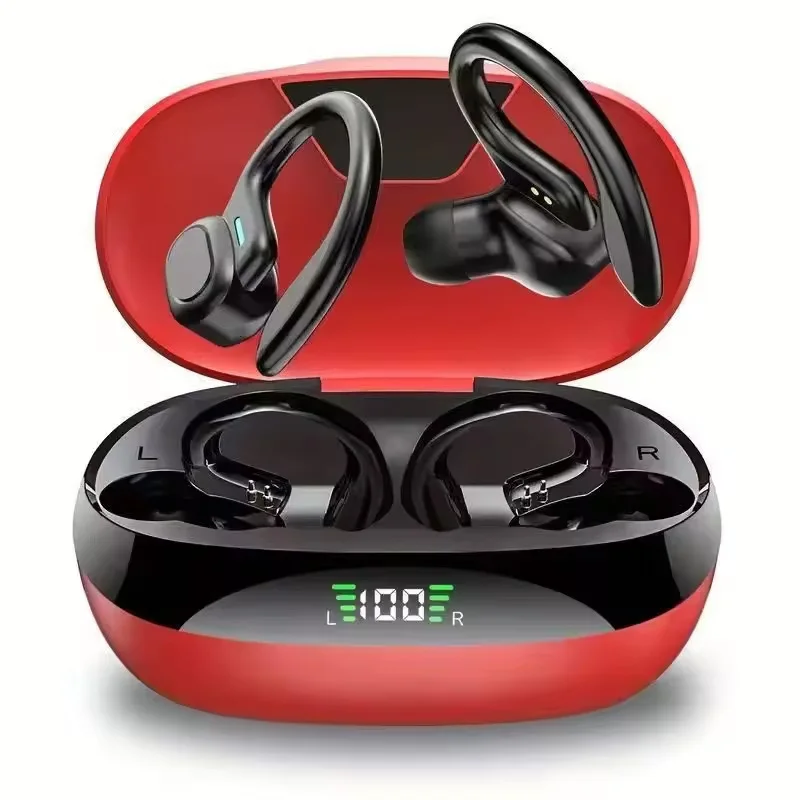 Original Wireless Earphones Ture Wireless Earbuds Ear Hook Sports HiFI Stereo Waterproof Headset With Mic TWS Headphone - Image 7