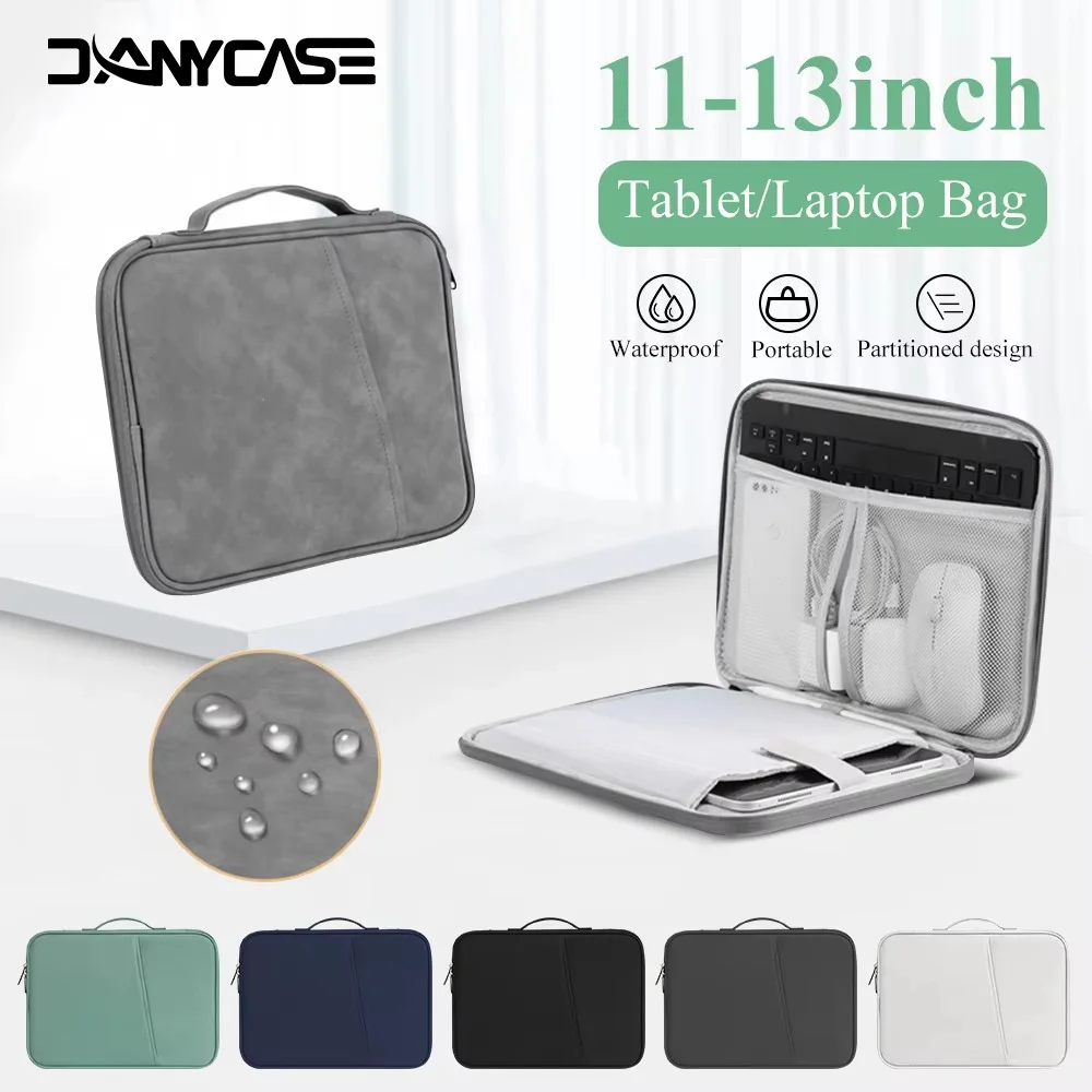 Laptop Bag for 11-13 Inch Protective Tablet Sleeve Case Padded Carrying Case Fit for iPad Macbook Xiaomi ASUS HUAWEI Lenovo - Image 14
