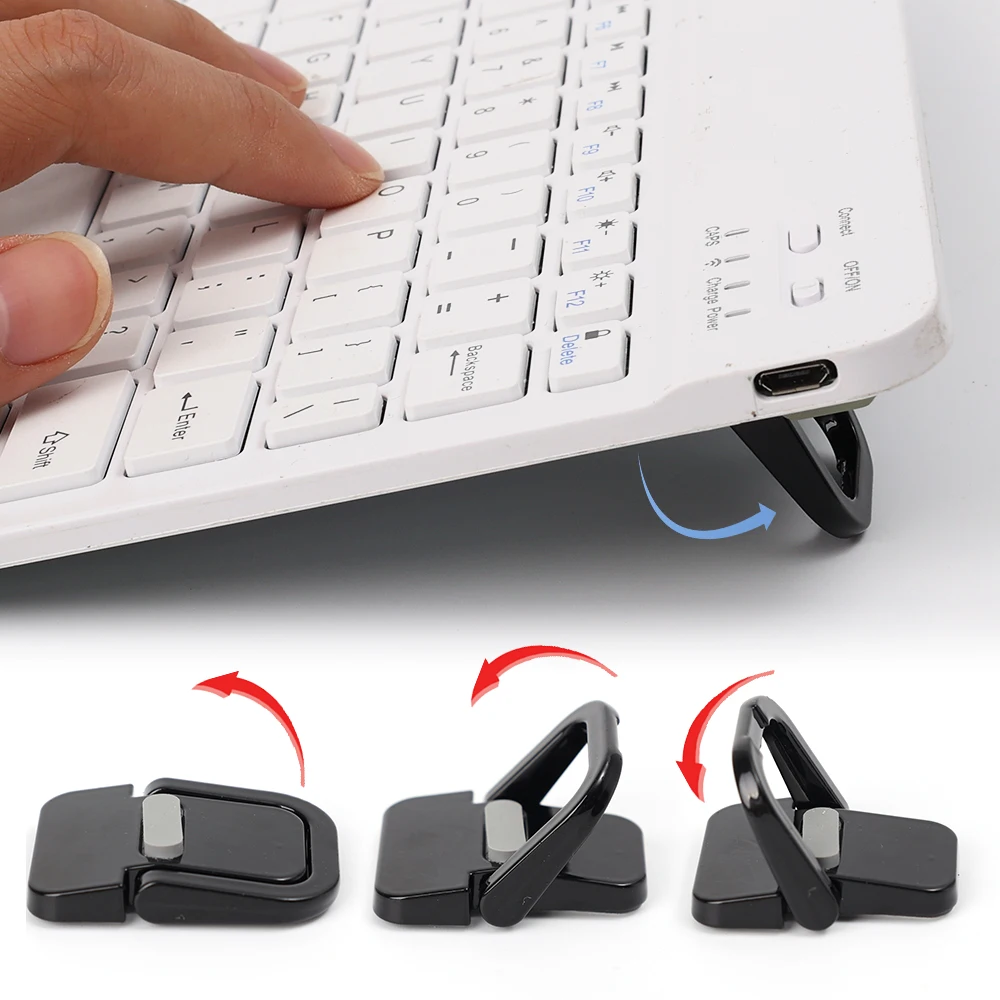 2pcs Keyboard Stands, Mini Laptop Stand for Desk, Portable Laptop Stand Compatible with MacBook Air Pro, Dell XPS, HP More. - Image 17