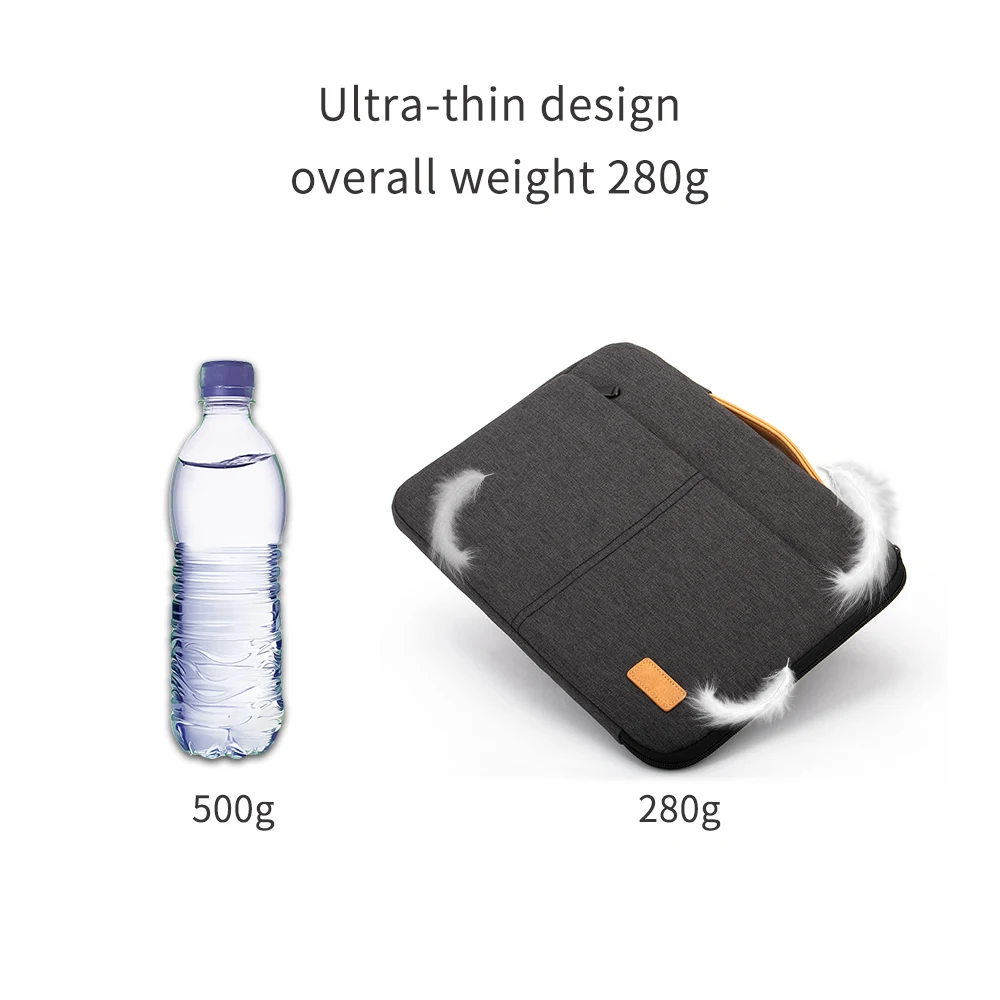 Laptop Sleeve Bag 14 15.6 Inch Notebook Pouch For Macbook HP Dell Acer Shockproof Computer Briefcase Travel Business Men Case - Image 10