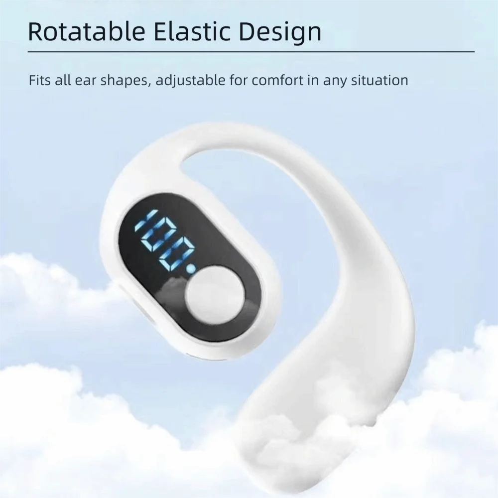 Ear Hook Wireless Earphones Bluetooth 5.3 Mini Handsfree Waterproof Sport Music Headset Single Earbuds OWS Headphone HiFi Music - Image 10
