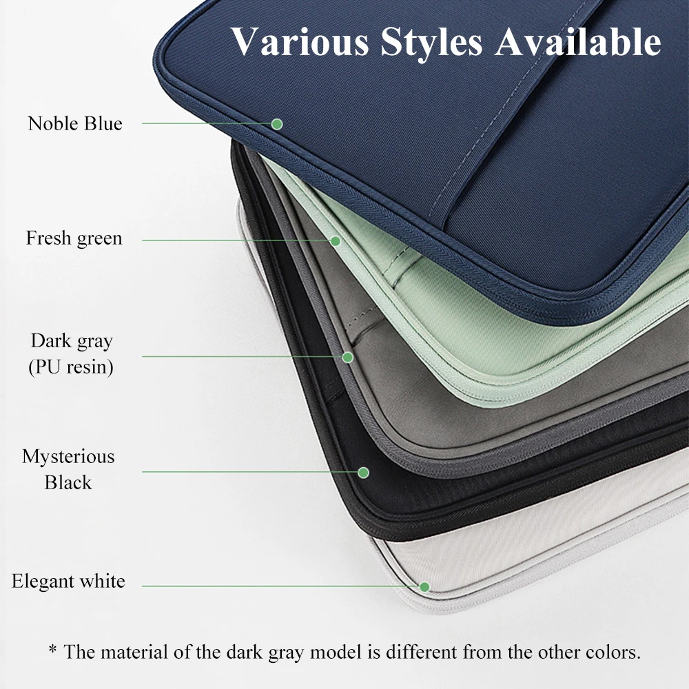 Laptop Bag for 11-13 Inch Protective Tablet Sleeve Case Padded Carrying Case Fit for iPad Macbook Xiaomi ASUS HUAWEI Lenovo - Image 24