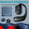 Ear Hook Wireless Earphones Bluetooth 5.3 Mini Handsfree Waterproof Sport Music Headset Single Earbuds OWS Headphone HiFi Music