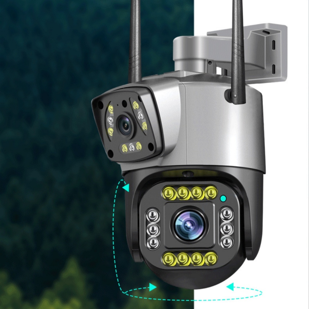 Outdoor Waterproof WiFi 4G Dual Lens High-definition Camera - Image 4