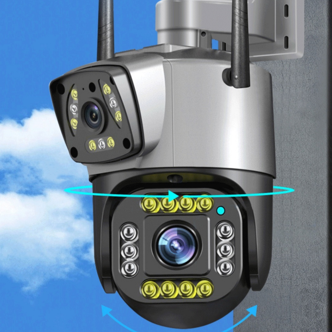 Outdoor Waterproof WiFi 4G Dual Lens High-definition Camera - Image 3