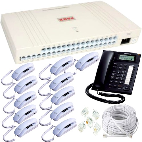 PABX phone system and intercom handset package installed by Techgo Limited